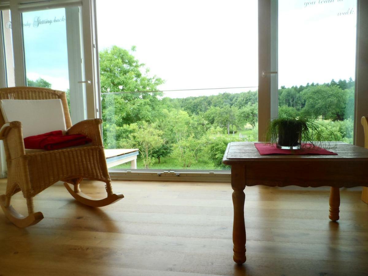 Pension Am Kirschgarten Gossweinstein Εξωτερικό φωτογραφία